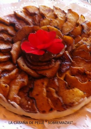 Una foto de Tarta de crema de queso