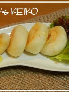 A picture of Potato Mochi Dumplings with Cheese.