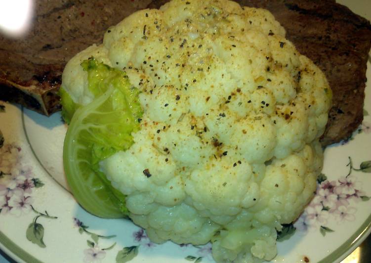 Steps to Prepare Perfect cauliflower boil