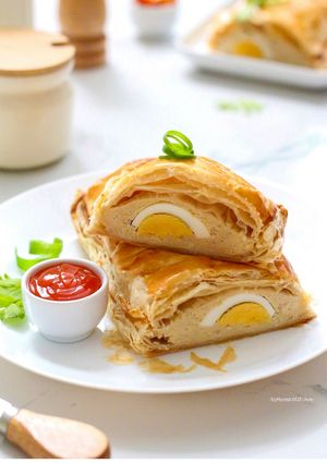 Foto resep Chicken Cheese Picnic Roll