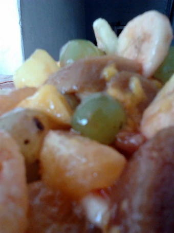 Easy Steps to Prepare Recipes L.N.S. FIVE FRUITS SALAD (VEGAN) . the Awesome  Perfect.