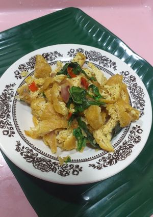 Foto resep Oseng Tahu Pong & Kemangi
