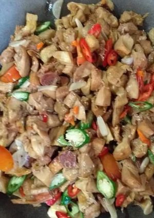 Foto resep Oseng Mandai tiwadak