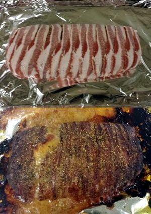 A picture of Grumpy's Meat Loaf.