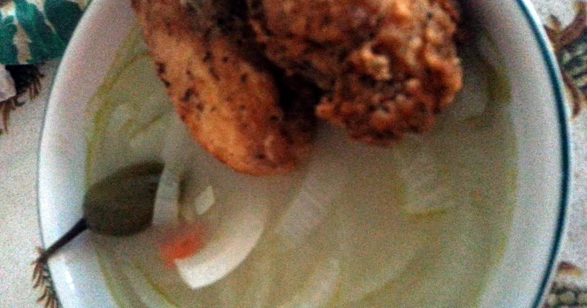 Escabeche (onion soup Belizean style) Recipe by Elz08 Cookpad