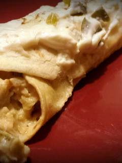 A picture of Low-fat Creamy Chicken Rollups.