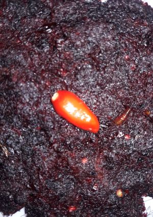 A picture of Beetroot fry.
