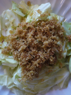 A picture of Cabbage with Ginger Olive Oil.