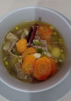 Foto resep Sop Daging sapi macaroni