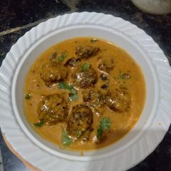 A picture of बेसन,दही वाली कढ़ी (besan,dahi ki badi kadi recipe in hindi).