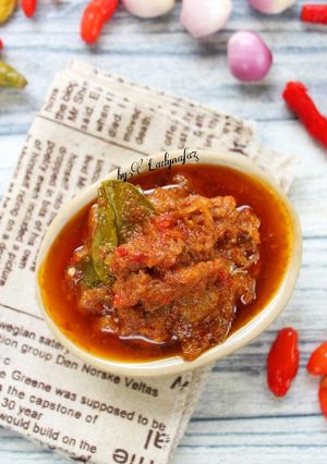 Foto resep Sambal Mandai khas Kalimantan Selatan