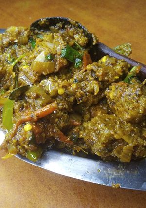 A picture of Vegetarian Liver Gravy.