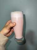 Batido de fresa y crema de maní 🥜