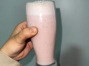 Una foto de maní licuado con