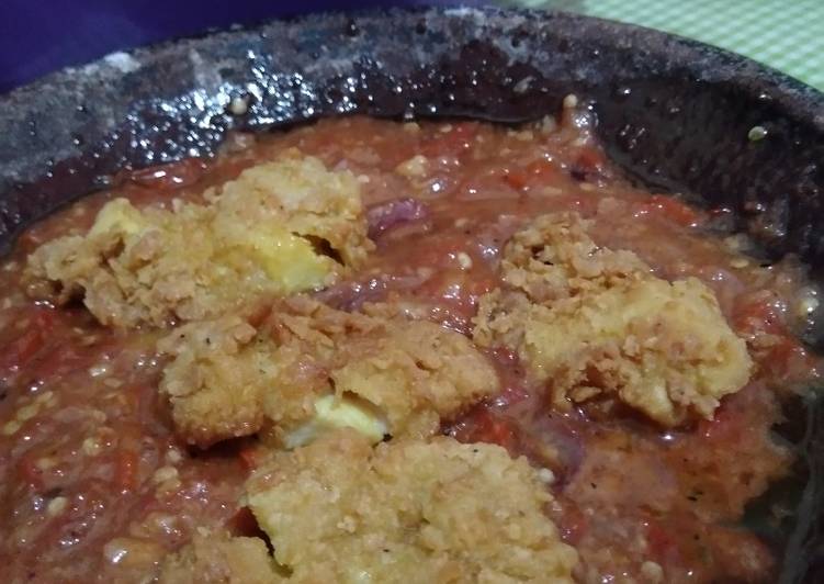 Resep 31. Geprek Ayam Pop, Bikin Ngiler