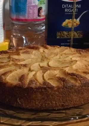 A picture of AMIEs Special Easy Apple 🍎 Cake.
