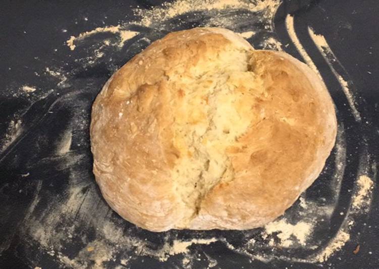 Steps to Prepare Homemade No Yeast Bread