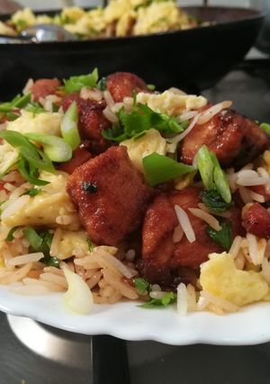 A picture of Fried Rice Asian Style.