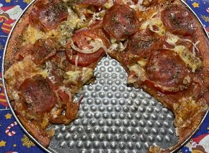 Foto de Pizza de Tapioca SEM LACTOSE