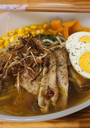Foto de Ramen de porco🥢🍜