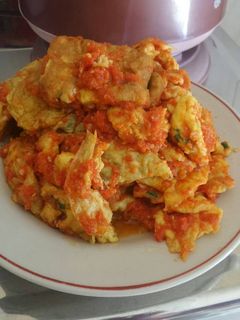 Foto resep Telur dadar balado