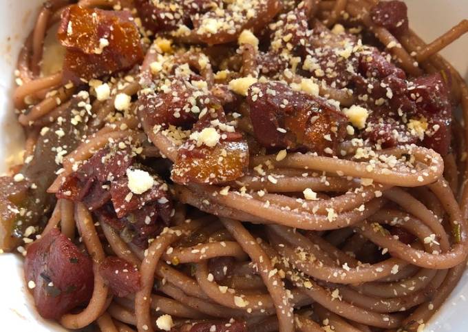 Steps to Prepare Popular Red Wine 🍷 Spaghetti 🍝 for Types of Recipe