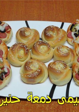 صورة لوصفة طريقة عمل الوردة بالجبنة النستو خطوة بخطو
