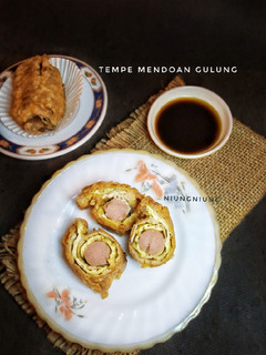 Foto resep Tempe mendoan gulung
