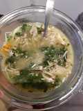 Instant Pot Chicken Thigh and Kale Soup