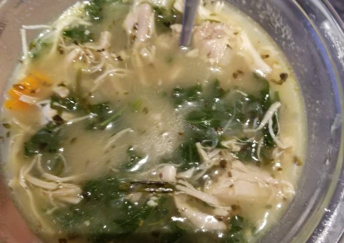 Simple Way to Prepare Favorite Instant Pot Chicken Thigh and Kale Soup