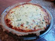 Una foto de quiche atun