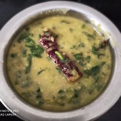 Muddi palya/ methi dal/ parappu A picture of Muddi palya/ methi dal/ parappu.