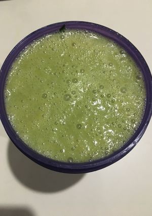 Una foto de Batido de Espinacas y Pimiento Rojo (smoothie)