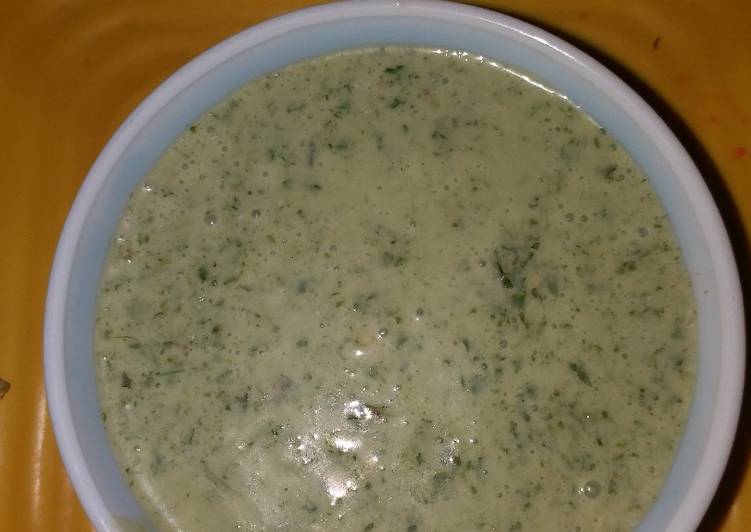 Hari mirch or dahi ki chutney