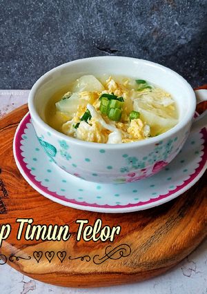 Foto resep Sup Timun Telor