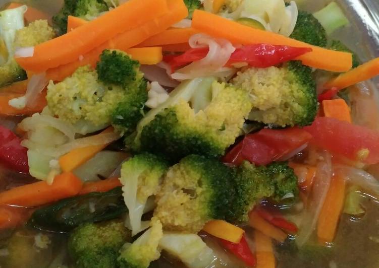 Resep Sayur brokoli wortel saus tiram#BikinRamadanBerkesan yang sempurna