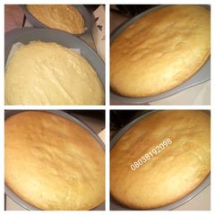 A picture of Plain Vanilla Cake.