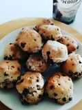 Scones aux pépites de chocolat
