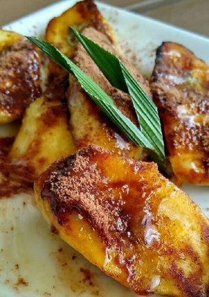 Foto resep Pisang Bakar Milo
