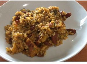 Una foto de Arroz Mamposteao