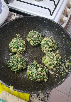 Una foto de Croquetas de acelga y espinaca sin harinas y al horno