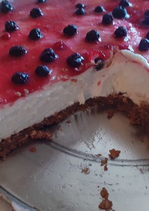Sajttorta recept fotója