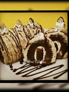 Foto resep BOLU GULUNG KRIM MOKA (Resep Tabloid Nova)