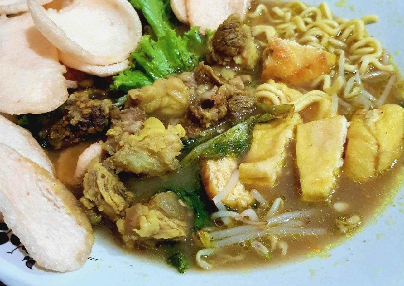 Tahu campur lamongan