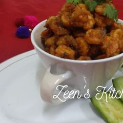 A picture of Prawn Masala.
