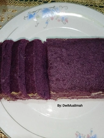 Langkah Gampang Membikin Resep Bolu Ubi Ungu (Kukus) yang Lezat Anti Ribet, Uenak Banget