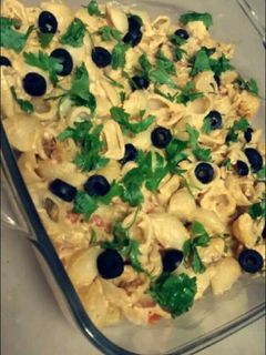 صورة لوصفة مكرونه بصوص الجبن