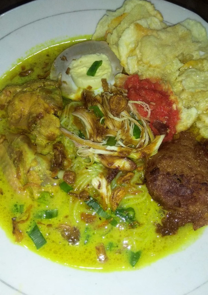 Foto resep Soto Ayam Komplit