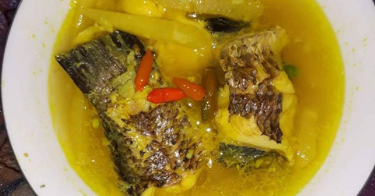 Resep Iwak Haruan Kuah Kuning With Nanas Oleh Arliyah Cookpad