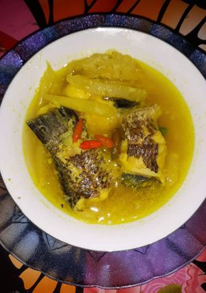 Foto resep Iwak Haruan kuah kuning with nanas